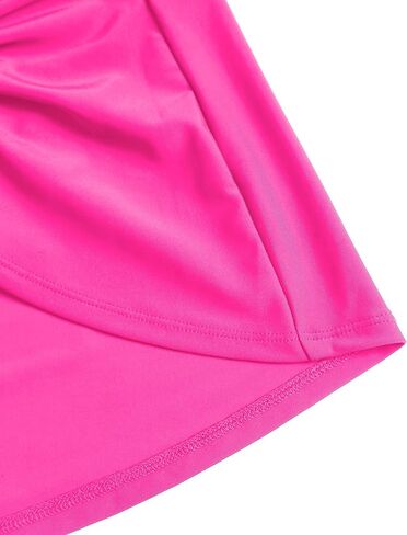 ZAFUL Womens Swim Skirt Twist Bathing Suit Skirt with Build-in Brief Mid Rise Swimsuit Bottom Skort in Kuwait