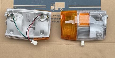 Turn Signal Lamp, Corner Lamp 12V with Yellowish white Color For ISUZU NPR NPR-HD NQR NRR GMC CHEVY W3 W4 1995-2004 Replaces ‎8-97855-189-0, 8-97855-190-0 (LH-Driver Side) in Kuwait