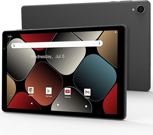 تابلت Android 13، شاشة HD 10.1 بوصة، ذاكرة وصول عشوائي 64 جيجابايت، ذاكرة وصول عشوائي 8 (4+4) جيجابايت، تخزين قابل للتوسيع 512 جيجابايت، معالج ثماني النواة، كاميرات مزدوجة، بطارية 5000 مللي أمبير في الساعة، واي فاي وبلوتوث، رمادي فلكي in Saudi Arabia