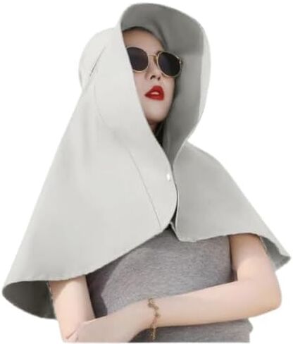 Sun Hats for Women Sun Protection Wide Brim Shawl with Neck Flap Hiking Visor Hat Outdoor Summer Beach Yellow in Kuwait