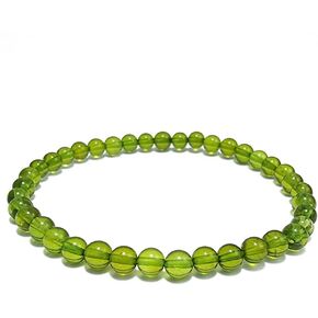 Stretch, Green Color, Round Shape Beads Bracelet, Genuine Caribbean Amber. in Saudi Arabia