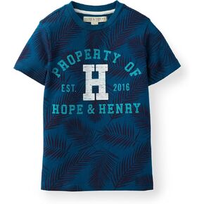 Hope & Henry Boys' Classic Graphic Tee