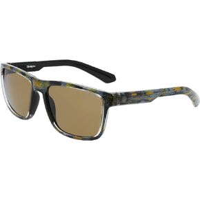 Dragon Men's DR Reed Rectangular Sunglasses, ROB Machado Resin/LL Brown, 57-17-140