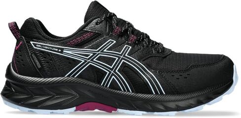 ASICS Women's Gel-Venture 9 Waterproof Running Shoes, 7.5, Black/Light Blue in Saudi Arabia