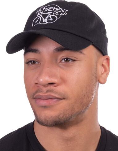 My Retirement Plan (Bicycle) | Funny Bike Riding Rider Retired Cyclist Man Baseball Dad Hat Black in Saudi Arabia