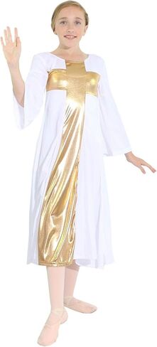 Danzcue Girls Praise Cross Long Dress in Saudi Arabia
