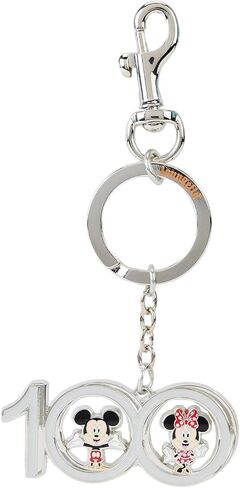 Loungefly Disney100 Anniversary Keychain, Silver, L in Saudi Arabia