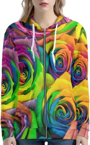 AFPANQZ المرأة عادية كم طويل هوديس كامل سستة حتى هوديي Sweatshirrts معطف رقيقة فضفاضة ارتداء اليومي هوديي XS-5XL in Kuwait