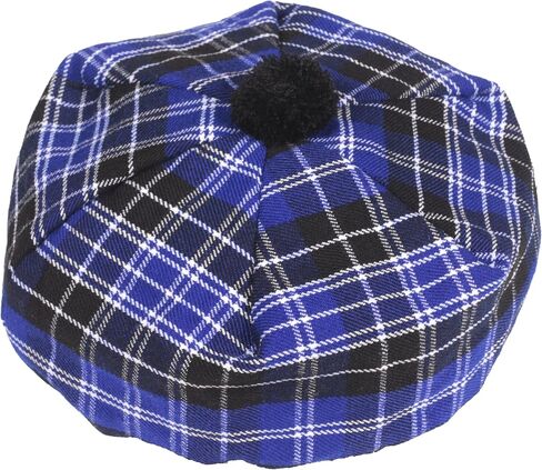 Best Traditional Tam o'Shanter Tammy Hat with a Flat Bonnet in a Variety of Tartans in Saudi Arabia