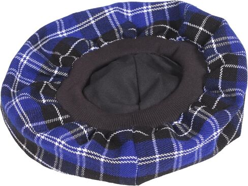 Best Traditional Tam o'Shanter Tammy Hat with a Flat Bonnet in a Variety of Tartans in Saudi Arabia