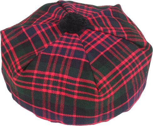 Best Traditional Tam o'Shanter Tammy Hat with a Flat Bonnet in a Variety of Tartans in Saudi Arabia