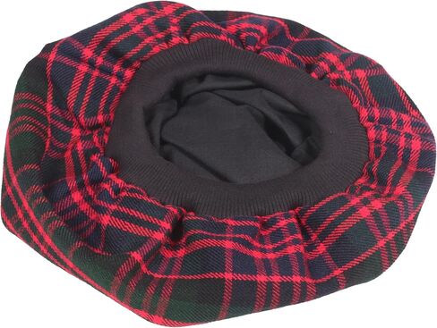 Best Traditional Tam o'Shanter Tammy Hat with a Flat Bonnet in a Variety of Tartans in Saudi Arabia