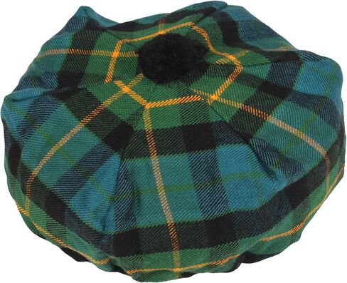 Best Traditional Tam o'Shanter Tammy Hat with a Flat Bonnet in a Variety of Tartans in Saudi Arabia
