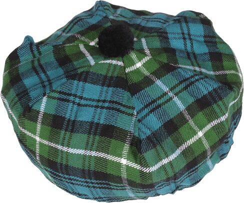 Best Traditional Tam o'Shanter Tammy Hat with a Flat Bonnet in a Variety of Tartans in Saudi Arabia
