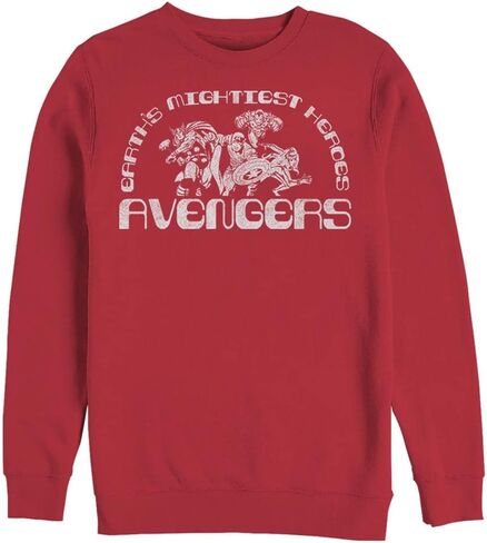 Marvel Men's Classic Avengers Pullover Crew Fleece in Saudi Arabia