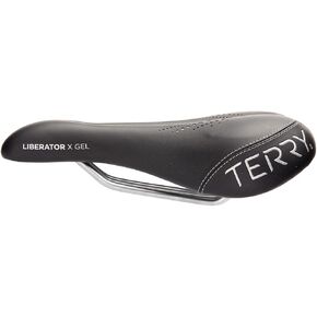 Terry Liberator X Gel Bike Seat for Women - Comfortable Touring Bicycle Seat Cushion, Wider Contoured Rear & Large Cutaway, Dura-Tek Cover