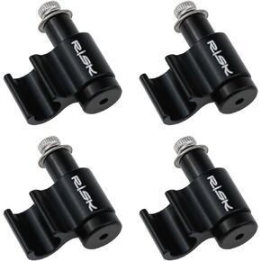 دراجة النفط أنبوب ثابت تحويل مقعد دراجة كابل المشابك دراجة كابل المشابك الهيدروليكية كابل الفرامل الإسكان حامل لدراجات الطريق MTB (أسود) -4 قطع in Kuwait