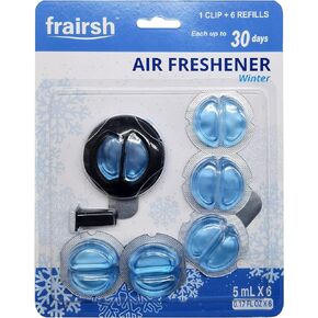 Car Air Fresheners Vent Clips, Car Scents Air Freshener Pack of 6, Fall Car Fresheners up to 180 Days Long Lasting, Odor Eliminator, Car Smell, Aromatizante Para Carro