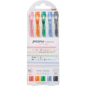 uni Propus Window Smoke Color, 5 Colors Set (Pus-103T 5C3)