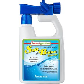 IMUSTGARDEN Salt & Brine Remover: Safely Removes Salt and Brine from Vehicles and Marine Equipment (Concentrate & Ready-to-Use Options)