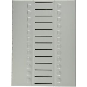 مجموعة Martin Yale 912RS3G Master Catalog Steel Rack Starter، رمادي، سعة حفظ 12 بوصة، طول الجناح 25 بوصة، هيكل فولاذي ثقيل المقياس in Kuwait