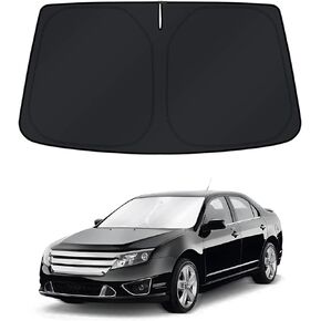 KUST Windshield Sun Shade for 2006–2012 Ford Fusion Window Shade Sun Visor Cover Foldable Blocks UV Rays Keep Your Car Cooler