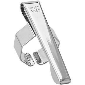 Kaweco Pen Clip Sport Octagonal for Sport, Calligraphy and Sketch Up Series I Pen Holder with Subtle Logo as Accessory | Pen Holder Made of Bronze I Chrome