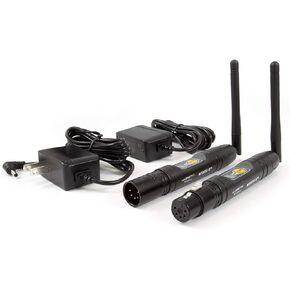 SIRS-E anyDMX V2 Wireless DMX Transmitter & Receiver (Transceivers) Lighting Control DMX512 Male and Female 5 Pin XLR Pair