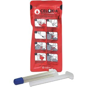 Celox V12090 Blood Clotting Granule Applicator and Plunger Set, 6 Grams