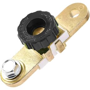 AICEL Car Side Post Battery Disconnect Switch, Side Terminal Battery Power Cut Off Switch for 3/8 Inch Electrical Equipment, Battery Master Switch Isolator for Car Boat Marine Truck