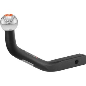 CURT 45562 Euro Trailer Hitch Mount with 2-Inch Ball, Fits 1-1/4-Inch Receiver, 3,500 lbs, 5-1/8-Inch Height