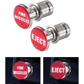 Aokin Eject Button Car Cigarette Lighter Plug Cover, Car Cigarette Lighter Replacement Fits Most Vehicles with Standard 12 Volt Power Source in Kuwait