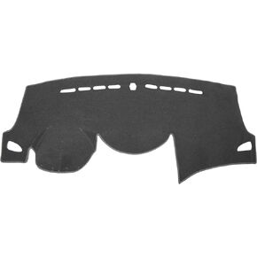 X AUTOHAUX Car Dashboard Cover Gray Polyester Non-Slip Mat Protector Carpet Sun Proof for Hyundai Avante Elantra 2012 2013 2014 2015 2016