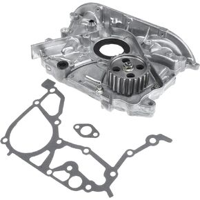 A-Premium Standard Volume Oil Pump with Gasket Compatible with Toyota Camry 1992-2001, Solara 1999-2001, 2.2L, Replace# M-186, M186