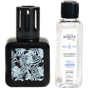 Lampe Berger Giftset Ice Cube - Home Fragrance Diffuser - Perfuming - 5.5 x 3 x 3 inches - Made in France - Includes Fragrance 8.45 Fluid Onces - 250 milliliters (MSF)
