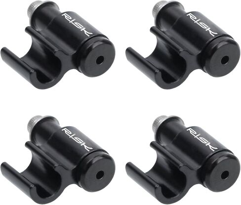 دراجة النفط أنبوب ثابت تحويل مقعد دراجة كابل المشابك دراجة كابل المشابك الهيدروليكية كابل الفرامل الإسكان حامل لدراجات الطريق MTB (أسود) -4 قطع in Kuwait