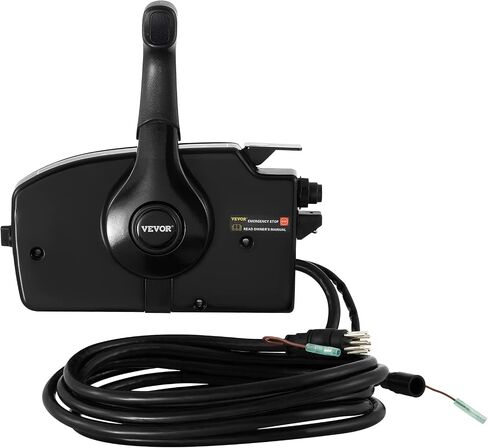 Boat Throttle Control for Mercury Side Mounted Outboard Remote Control Single Lever Binnacle with Key Switch and Lanyard in Saudi Arabia
