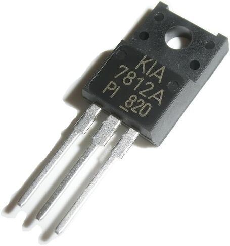 حزمة من 10 KIA7812API KIA7812A KIA7812 7812API 7812A 12V ثلاثة منظمات الجهد الإيجابي الترانزستور TO220F in Kuwait