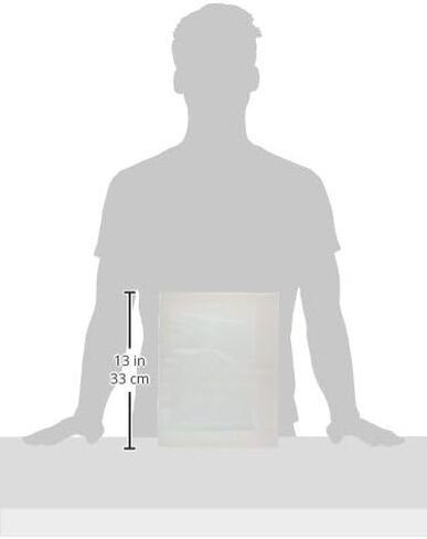 LUXPaper 10 x 13 Full Face Window Envelopes | Booklet | Bright White | 28lb. Text | 50 Qty. in Saudi Arabia