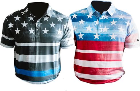 YATTA GOLF Collection Golf Polo Shirts - Athletic Fit, Wrinkle Resistant, Moisture Wicking, Casual Polo Shirts for Men in Saudi Arabia