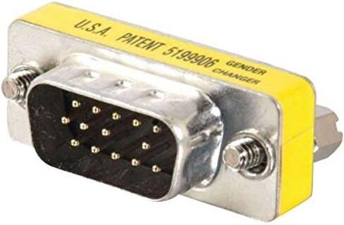 C2G/ Cables To Go C2G/Cables to Go 20686 HD15 VGA M/M Mini Gender Changer (Coupler) in Saudi Arabia