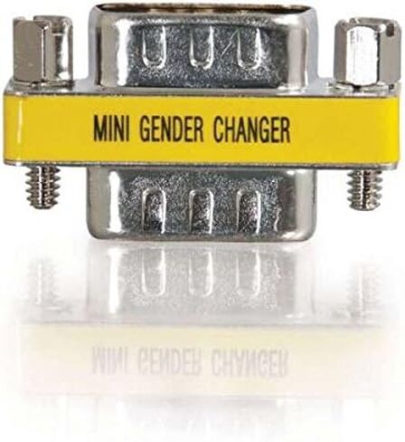 C2G/ Cables To Go C2G/Cables to Go 20686 HD15 VGA M/M Mini Gender Changer (Coupler) in Saudi Arabia