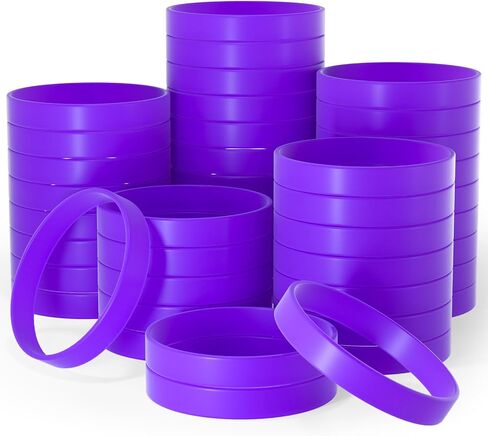 60 Pieces Rubber Bracelets Black Sports Band Unisex for Sports Teams Party Games Fashion Decorations in Saudi Arabia