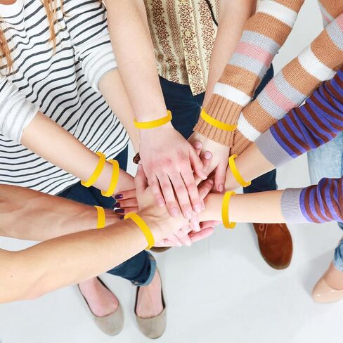 60 Pieces Rubber Bracelets Black Sports Band Unisex for Sports Teams Party Games Fashion Decorations in Saudi Arabia