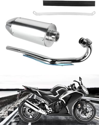 مجموعة أنابيب عادم كاتم الصوت عالية الأداء من FLYPIG مناسبة لهوندا XR50 XR 50 XR50R CRF50F CRF50 الصينية 50CC 70CC 90CC 110CC 125cc الترابية حفرة الدراجة SDG SSR in Saudi Arabia