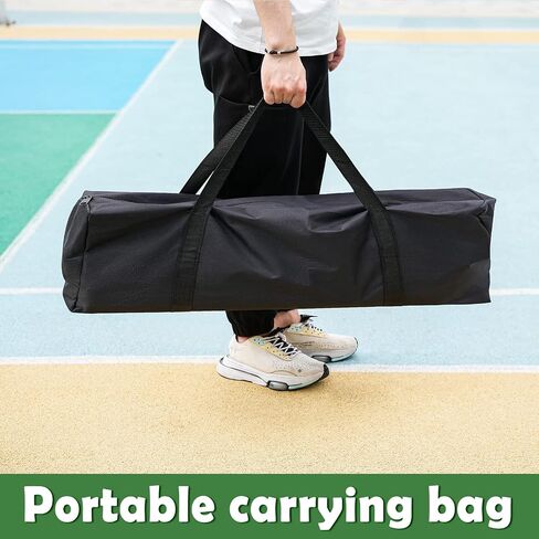 DULCE DOM Pickleball Net Portable Outdoor, 22 FT Pickleball Nets USAPA Regulation Full Size, Pickle Ball Game Net System with Carrying Bag for Driveway Backyards, with Court Marking Kit & Paddles in Saudi Arabia