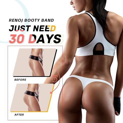 BERTER Resistance Bands for Legs and Butt, Workout Exercise Hip Bands, Fitness Booty Loop Non-Slip Bands for Squats, Deadlifts, Yoga, Sport, Pack of 3 in Saudi Arabia