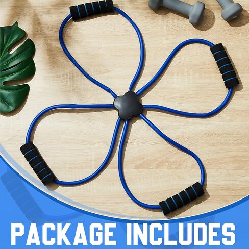 1 Pc Pilates Resistance Band Cross Exercise Band Elastic Loop Tube Pilates Reformer Pilates Bands with Comfort Grips Home Fitness Equipment for Women Body Muscles Workout Strength Training in Saudi Arabia