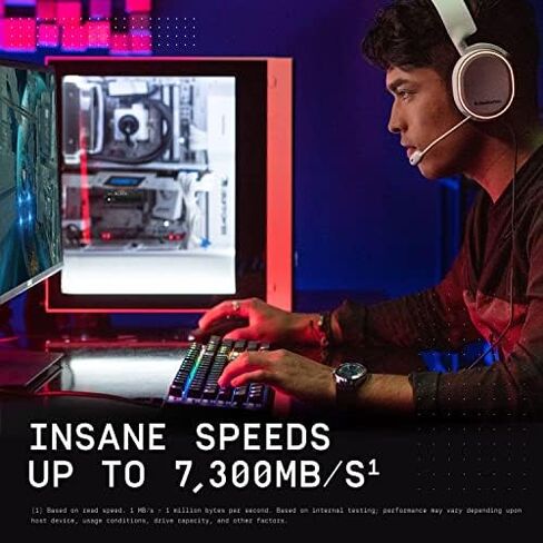 WD_BLACK 4TB SN850X NVMe Internal Gaming SSD Solid State Drive - Gen4 PCIe, M.2 2280, Up to 7,300 MB/s - WDS400T2X0E in Kuwait