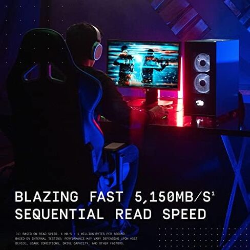 WD_BLACK 4TB SN850X NVMe Internal Gaming SSD Solid State Drive - Gen4 PCIe, M.2 2280, Up to 7,300 MB/s - WDS400T2X0E in Kuwait